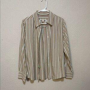 Tommy Bahama Striped Shirt -Green and Pink